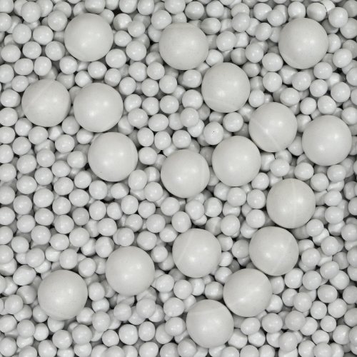 Посыпка кондитерская MIXIE "Диско-шарики белые" 45 г 