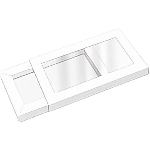 Коробка для шоколадной плитки белая 19х11х1,8 см КУ-447