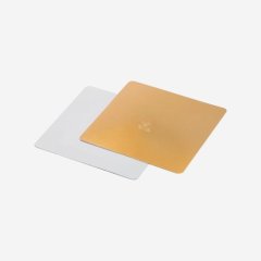 Подложка под торт Золото/Белый 1,5 мм 22х22 см ForG BASE 1,5 G/P 220*220