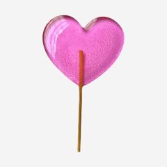 Леденец из изомальта "Сердечко" 25 г ЛД1 