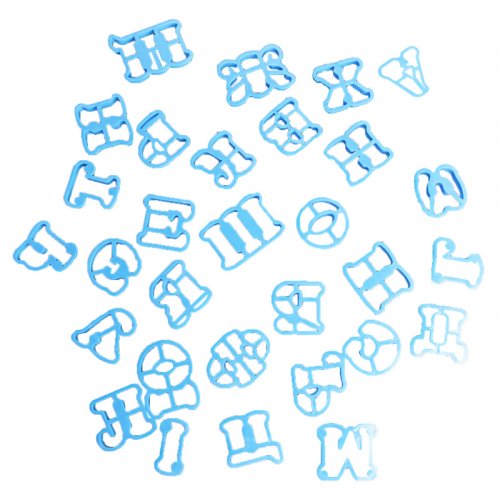 Набор пластиковых вырубок "Русский алфавит" 4488598