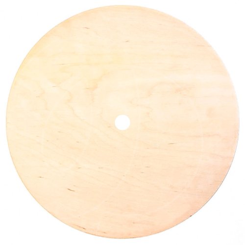 Подложка под торт деревянная с отверстием 4 мм 16 см F4/16-О