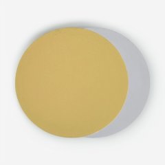 Подложка под торт Золото/Серебро 0,8 мм 14 см 