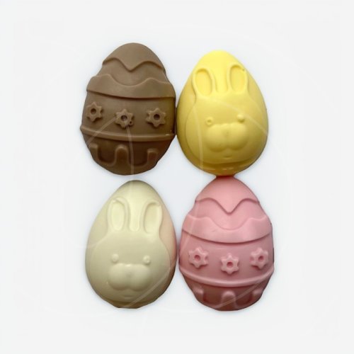 Фигурка из шоколадной глазури "Пасхальные яйца мини 2D" ФГ173
