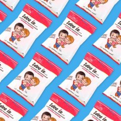 Мармелад Love is "Холодок-малина" 20 г 4038122