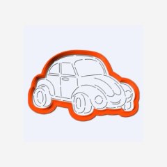 Вырубка пластиковая и трафарет LUBIMOVA "Машина" LC-00010044	