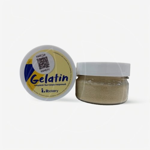 Желатин пищевой гранулированный 220 bloom IL-Bakery Халяль 50 г 