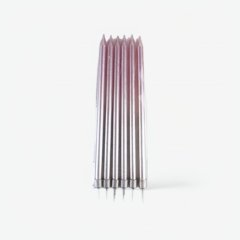 Свечи декоративные "Розовый градиент" 13 см 190279
